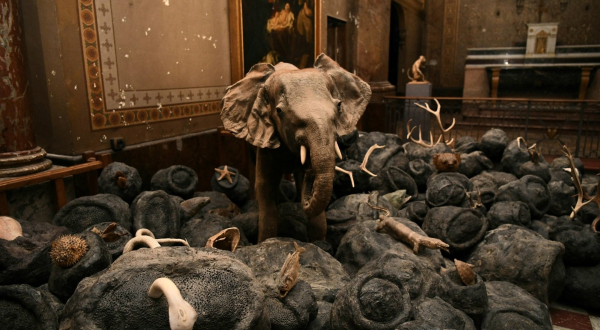 Installation de Jean Luc Parent à la Chapelle de l'oeuvre de la Miséricorde