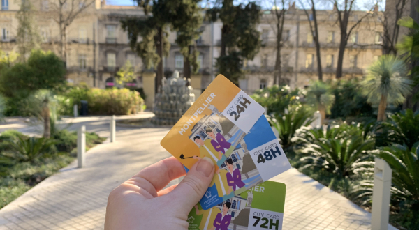 Présentation des trois formules de City Card de l'Office de Tourisme pour 24h, 48h ou 72h
